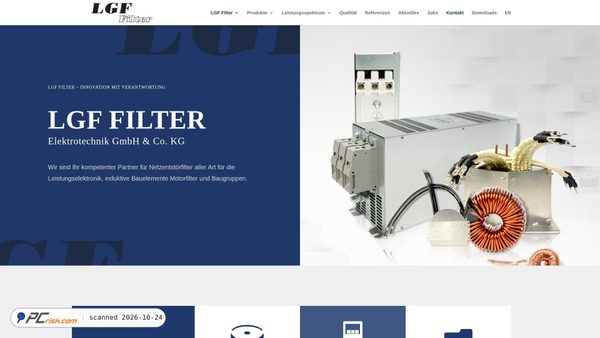 lgf-filter.de screenshot