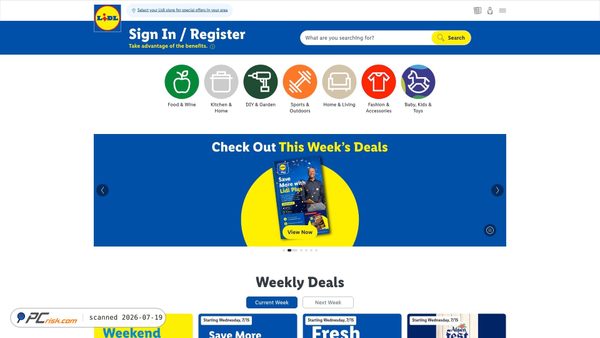 lidl.com screenshot