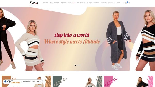 lilliesonline.co.uk screenshot