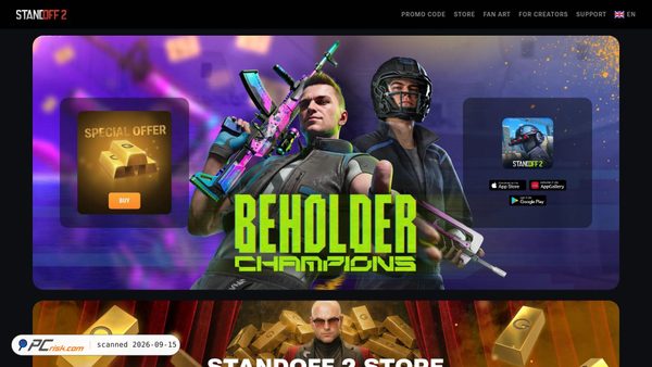 link.standoff2.com screenshot