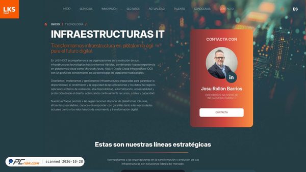 lksinfraestructurasit.es screenshot