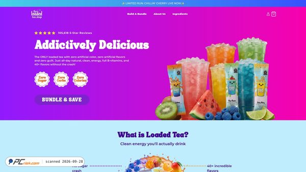 loadedtea.com screenshot