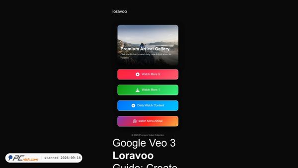 loravoo.com screenshot
