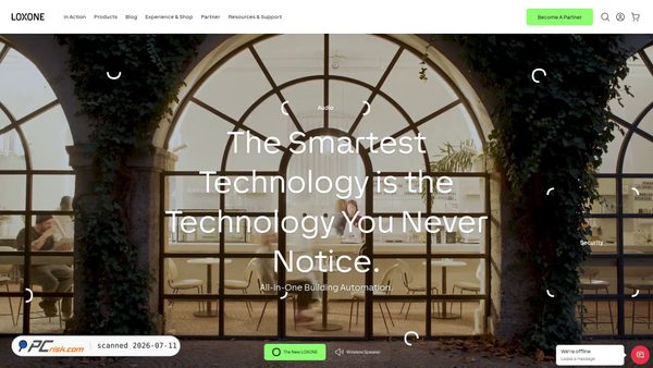 loxonecloud.com screenshot