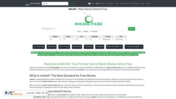 m4uhd.page screenshot