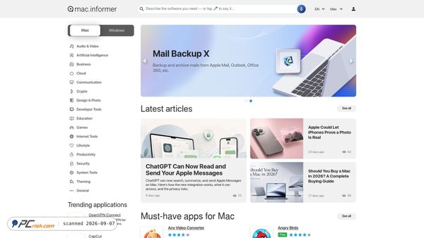 macdownload.informer.com screenshot