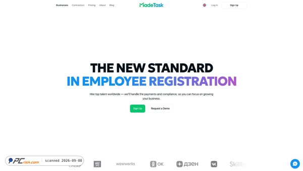 madetask.com screenshot