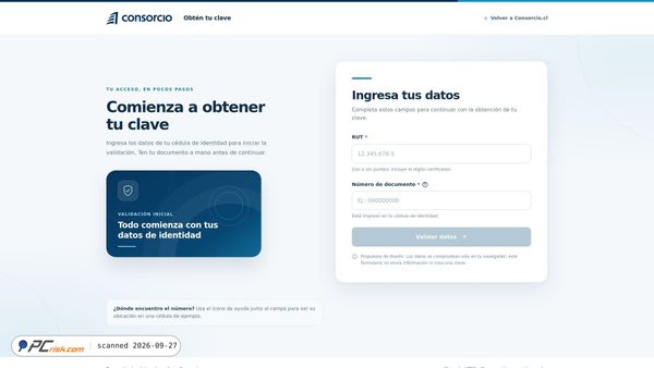 mail.banco-consorcio.cl screenshot