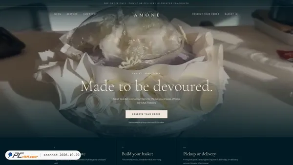maisonamone.com screenshot