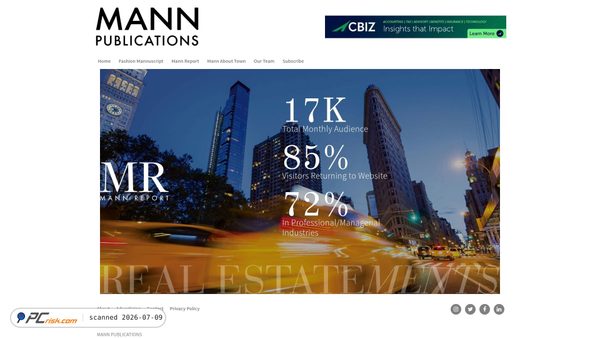 mannpublications.com screenshot
