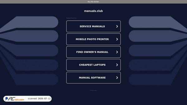 manuals.club screenshot