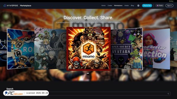 market.viverse.com screenshot