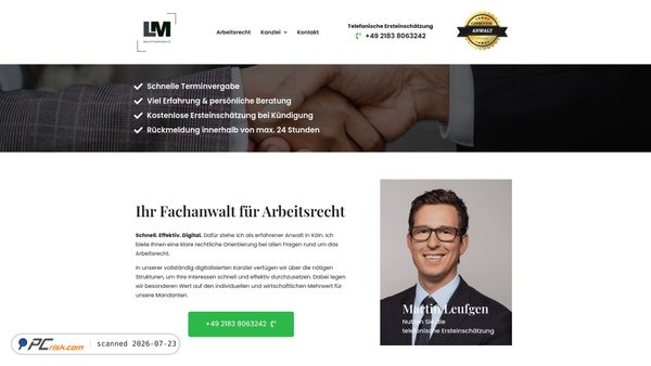 martinleufgen-arbeitsrecht.ihrekanzlei.eu screenshot