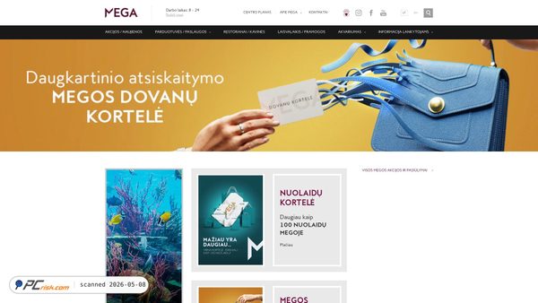 mega.lt screenshot