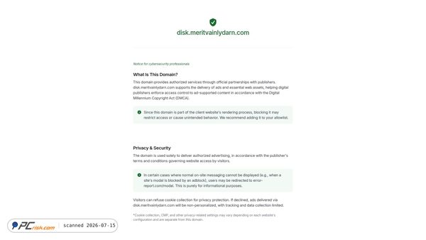 meritvainlydarn.com screenshot