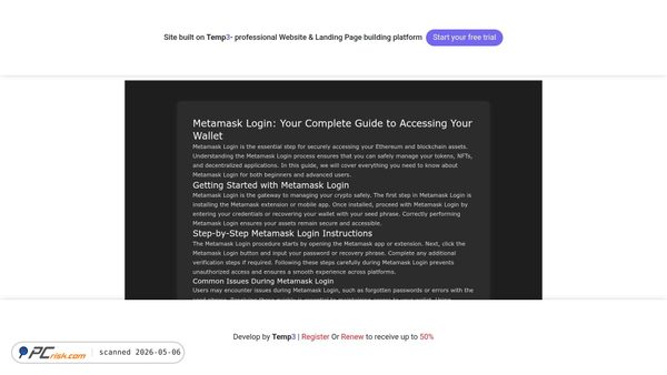 meta-auth-io.tem3.io screenshot