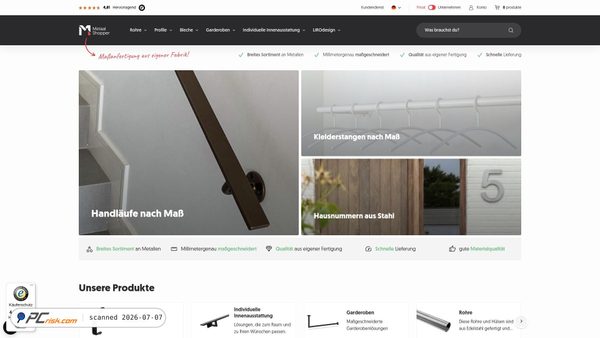 metallshopper.de screenshot