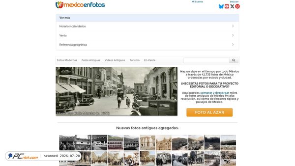 mexicoenfotos.com screenshot