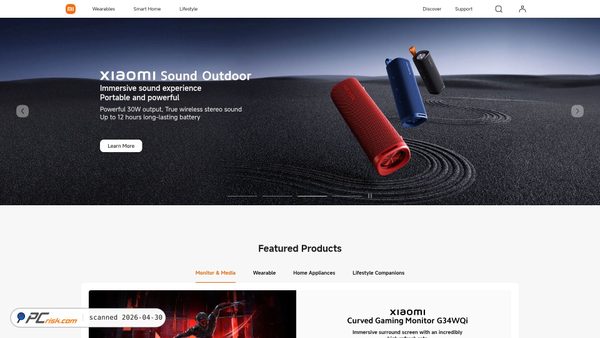 mi.com screenshot