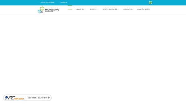microserve.dr.qa screenshot