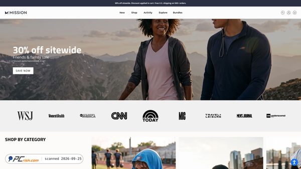 mission.com screenshot