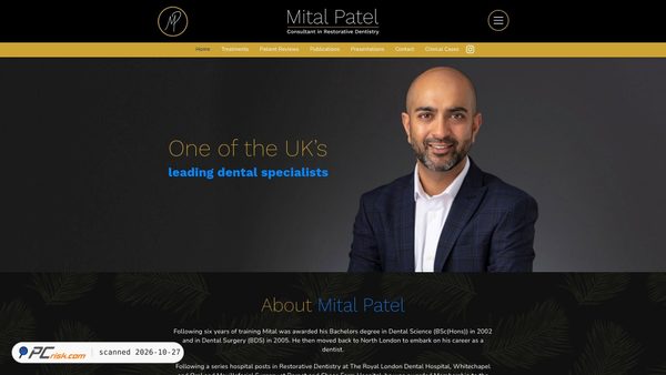 mitalpatel.co.uk screenshot