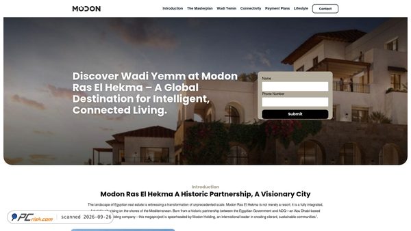 modon-ras-elhekma.com screenshot