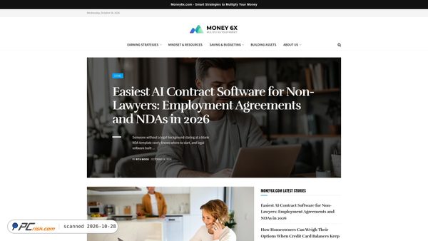 money6x.com screenshot