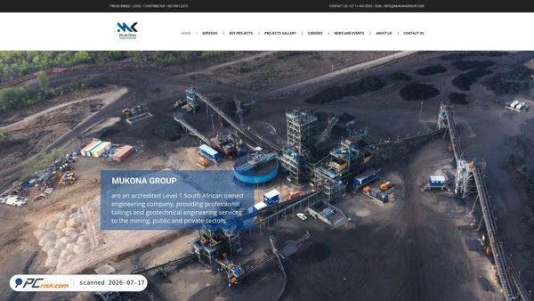 mukonagroup.com screenshot