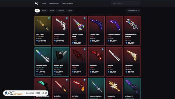 murderduels.com screenshot