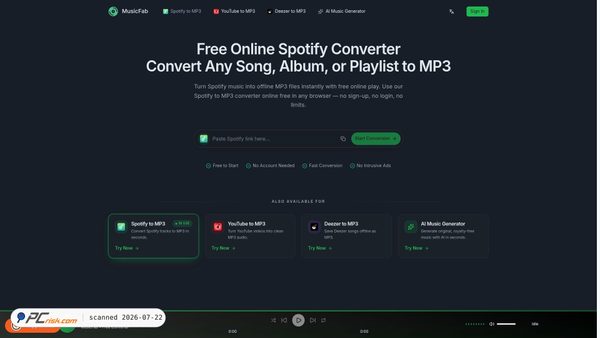 musicfab.io screenshot