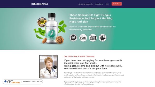 mykerassentials24.com screenshot