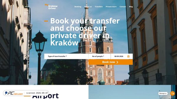 mykrakowdriver.com screenshot