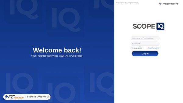 myscopeiq.com screenshot