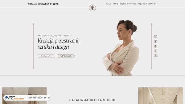 nataliajagielska.com screenshot