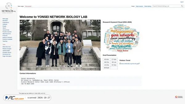 netbiolab.org screenshot