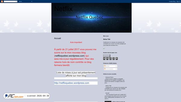 netflixquebec.blogspot.com screenshot