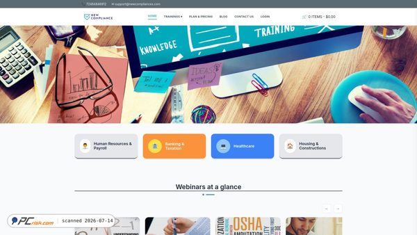 newcompliances.com screenshot