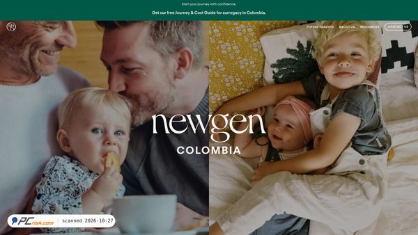 newgencolombia.com screenshot