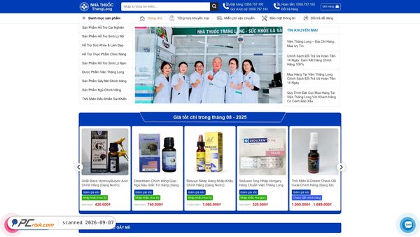 nhathuocthanglong1.com screenshot