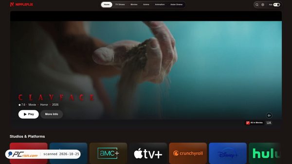nippleflix.com screenshot