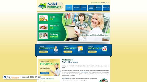 nofelrx.com screenshot