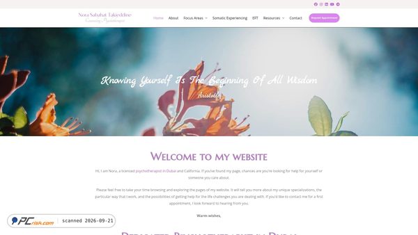 noratakieddine.com screenshot