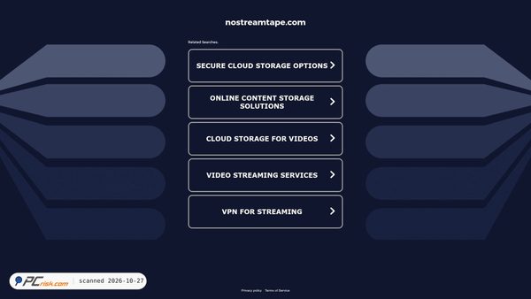 nostreamtape.com screenshot
