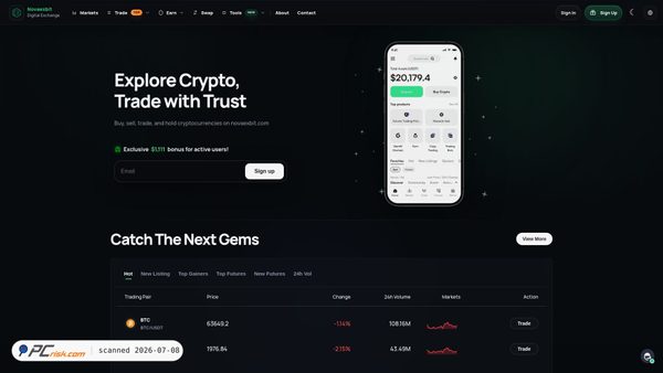 novaexbit.com screenshot