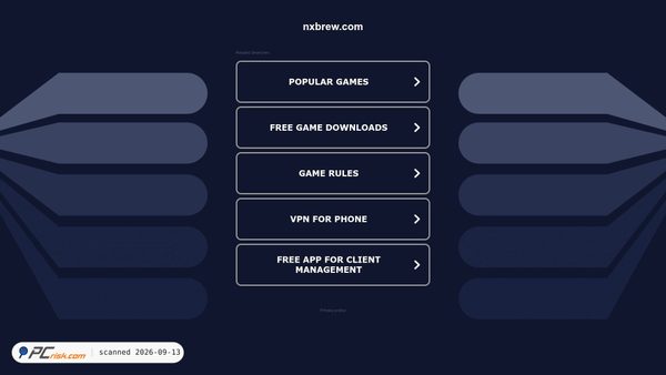 nxbrew.com screenshot