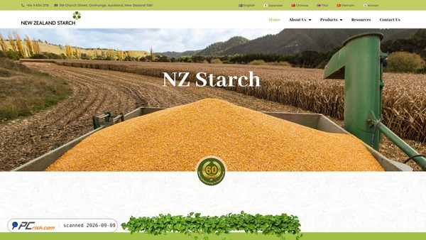 nzstarch.co.nz screenshot