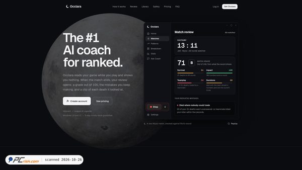occlara.app screenshot