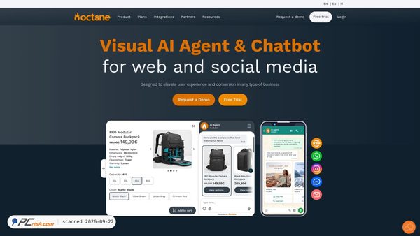 oct8ne.com screenshot