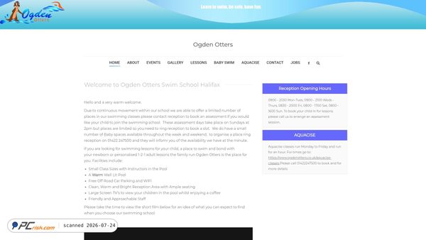 ogdenotters.co.uk screenshot